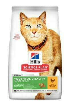 Hill S Fel. Sp Adult 7 Senior Vitality Chicken 1,5kg porovnat ceny