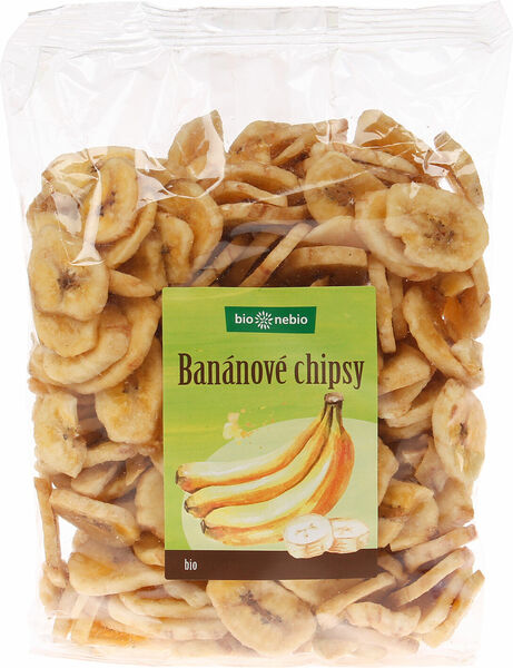 Bio*nebio Bio Banánové chipsy 400g porovnat ceny