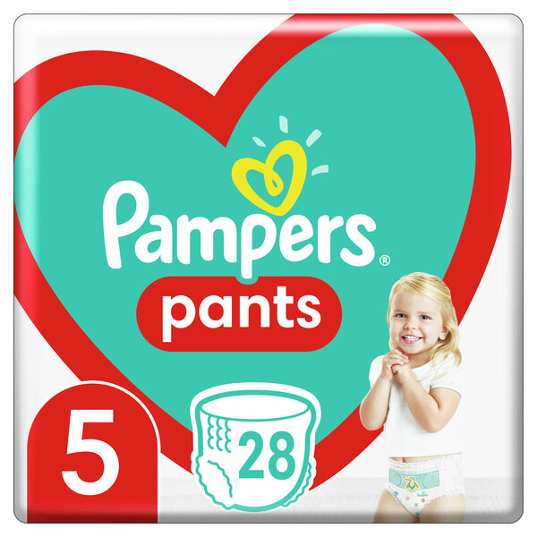 Pampers Plenkové Kalhotky Pants velikost 5 28ks porovnat ceny