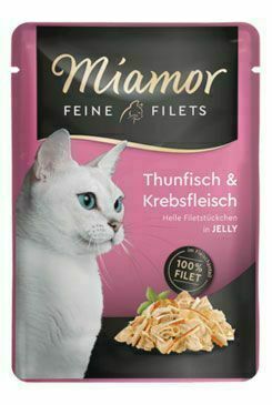Miamor Cat Filet Kapsa Tuňák Krab V želé 100g porovnat ceny