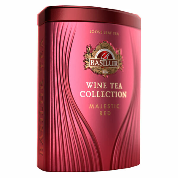 BASILUR Wine tea majestic red černý čaj 75 g porovnat ceny