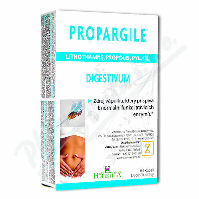 HOLISTICA Propargile digestivum 64 kapslí porovnat ceny