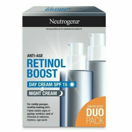 Neutrogena Retinol Boost denní a noční krém 2x50ml porovnat ceny