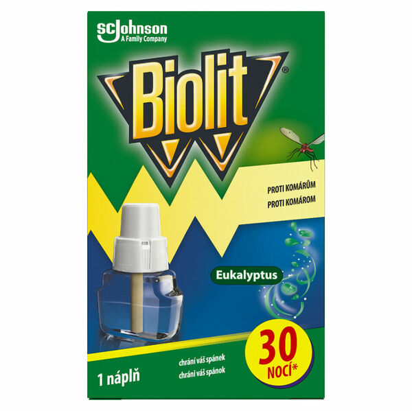 BIOLIT Eukalyptus Náhradní náplň do elektrického odpařovače 21 ml porovnat ceny