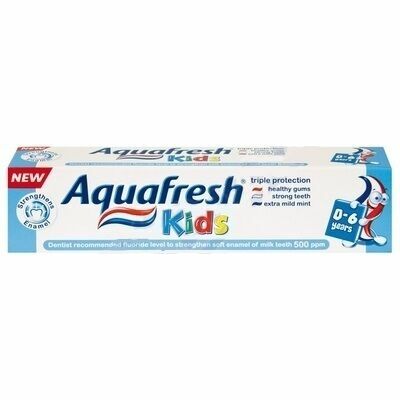 Aquafresh Kids zubní pasta 50ml porovnat ceny