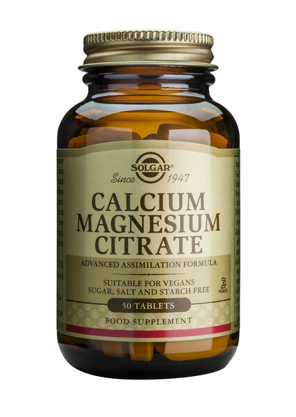 Solgar Calcium Magnesium Citrate 50 tablet porovnání ceny