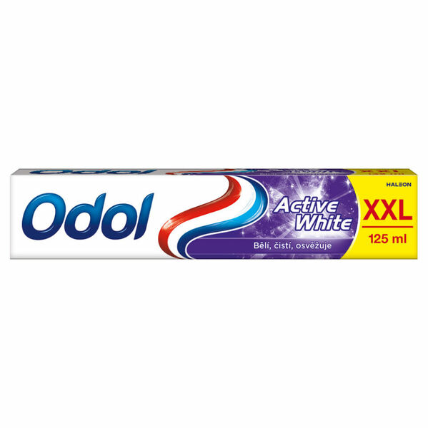 ODOL Active White zubní pasta s fluoridem 125 ml porovnat ceny
