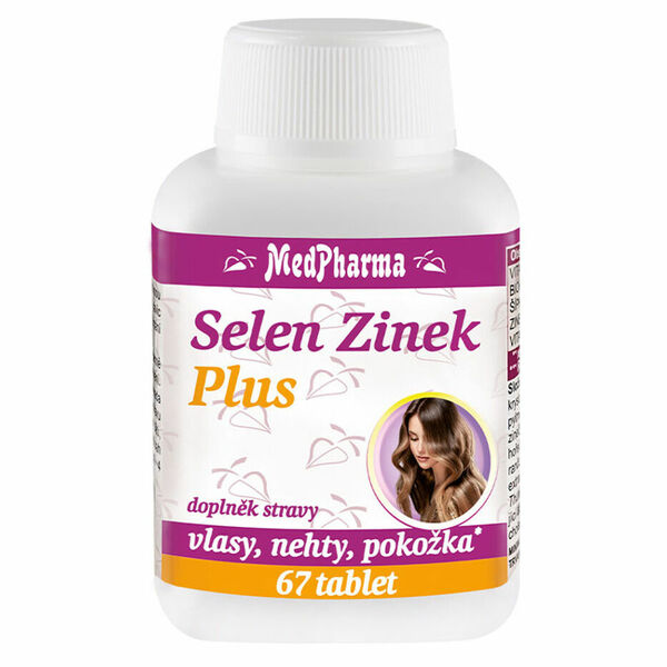 MEDPHARMA Selen Zinek plus 67 tablet porovnat ceny