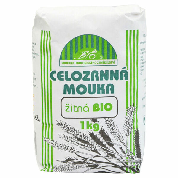 NATURAL JIHLAVA Mouka celozrnná žitná natural 1000 g BIO porovnat ceny