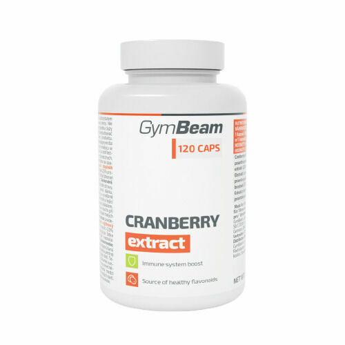 GymBeam Extrakt z brusinek 120 kapslí porovnat ceny