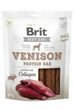 Brit Jerky Venison Protein Bar 200g porovnat ceny