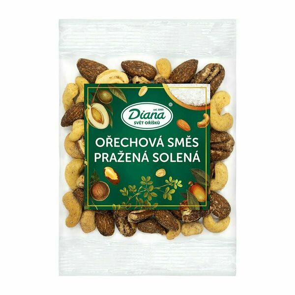 Diana Company Ořechová směs pražená solená 100g porovnat ceny