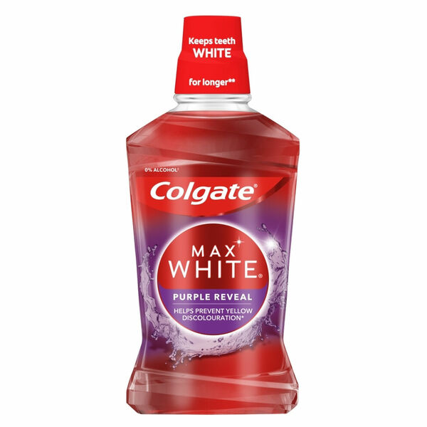 COLGATE Max White Purple Reveal ústní voda 500 ml porovnat ceny