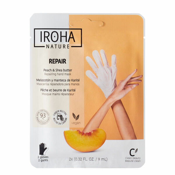 Iroha nature Regenerační rukavice s broskvovým sérem 1 pár porovnat ceny