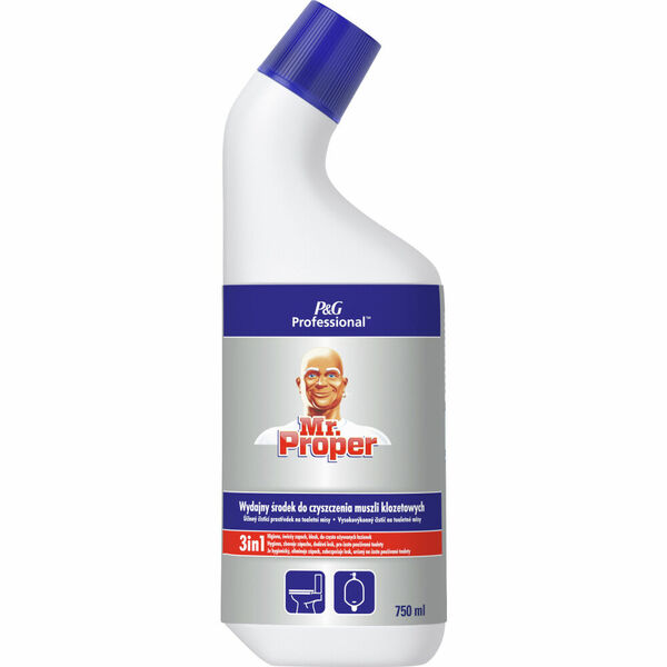 Mr. Proper Professional Heavy duty Čisticí prostředek na toaletní mísy 750ml porovnat ceny