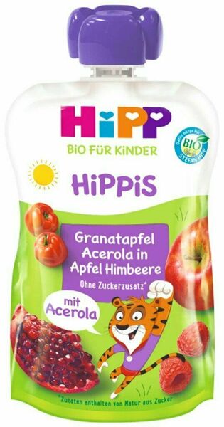 HiPP BIO Jablko-Maliny-Granátové jablko-Acerola 100 g porovnat ceny
