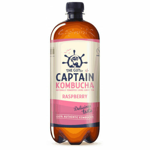 The Gutsy Captain Kombucha malina BIO 1l porovnat ceny