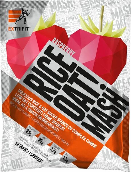 Extrifit Rice Oat Mash malina 50g porovnat ceny