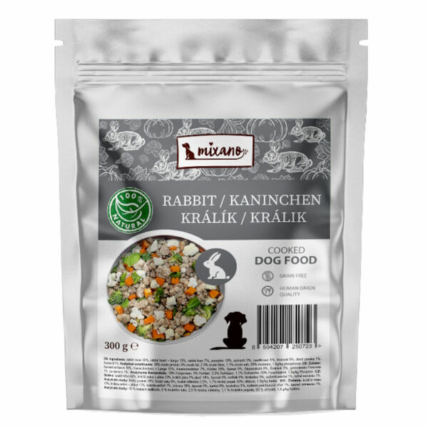 MIXÁNO Do špajzu králík kompletní směs pro pejsky 300 g porovnat ceny