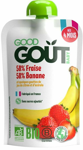 Good Goût BIO Jahoda s banánem 120 g porovnat ceny