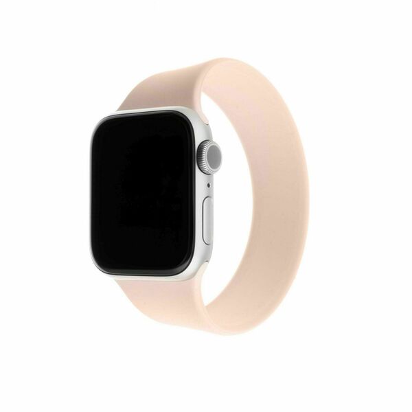II. jakost Elastický silikonový řemínek FIXED Silicone Strap pro Apple Watch 38/40/41mm, velikost L, růžový porovnat ceny