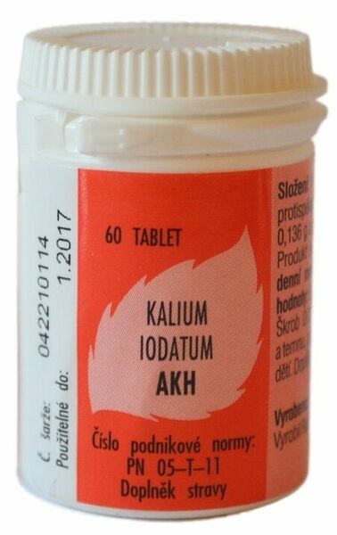 AKH Kalium iodatum 60 tablet porovnat ceny