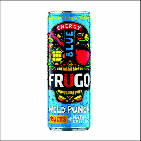 FRUGO Energy Blue energetický nápoj 330 ml porovnat ceny