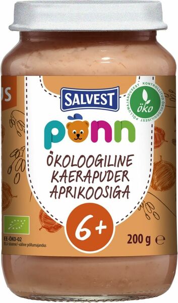Salvest Põnn BIO Meruňky s ovesnými vločkami 200g porovnat ceny