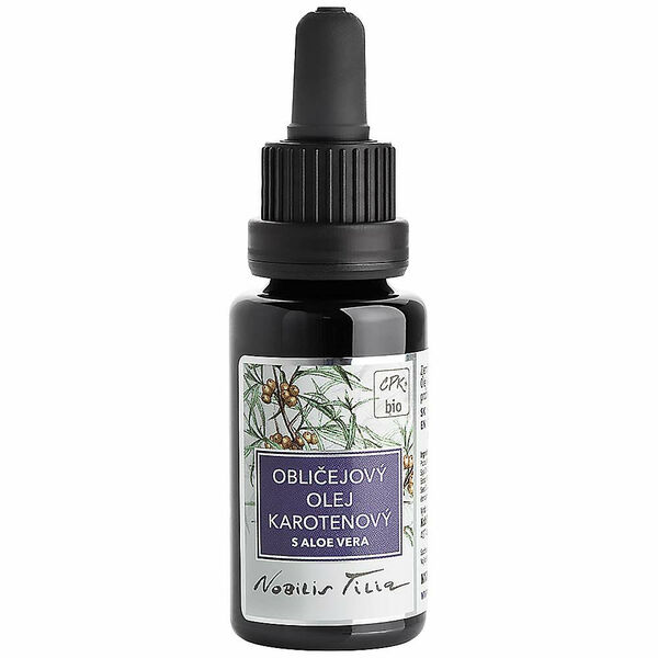 NOBILIS TILIA Obličejový olej Karotenový s aloe vera 20 ml porovnat ceny