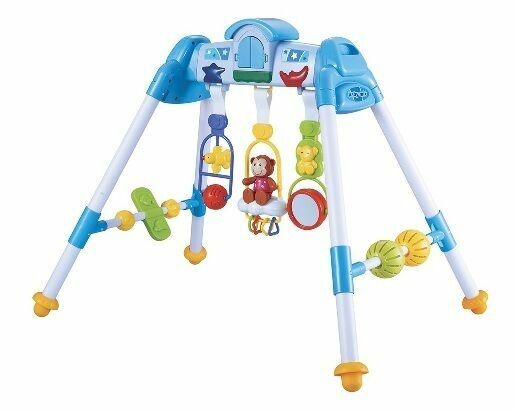 Baby Mix Dětská hrající edukační hrazdička De Lux blue porovnat ceny