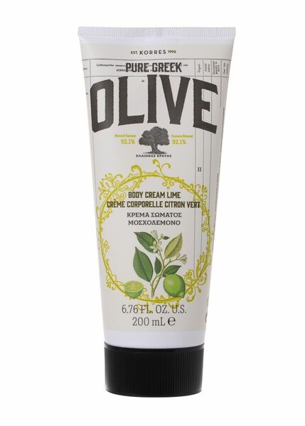 Korres Pure Greek Olive Lime Hydratační tělové mléko s vůní limetky 200ml porovnat ceny