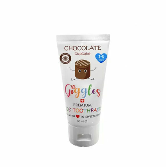 Giggles Dětská zubní pasta Chocolate 1-6 let 50ml porovnat ceny