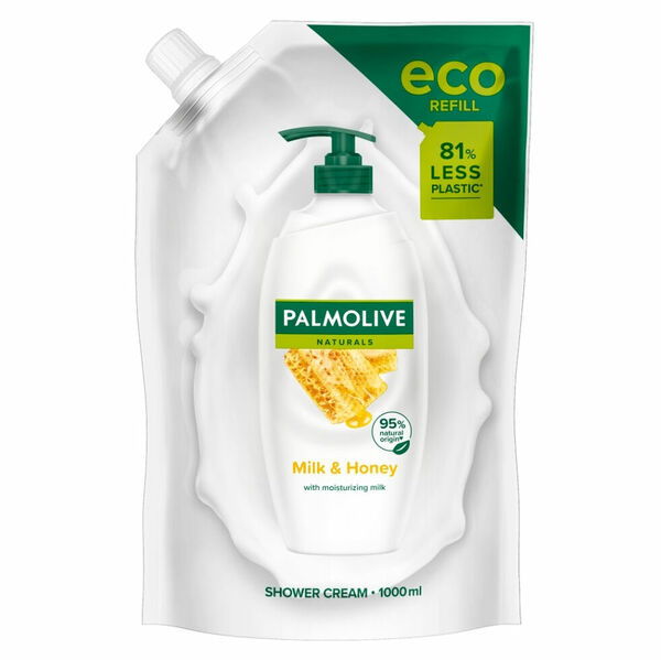 PALMOLIVE Naturals Milk & Honey sprchový gel náhradní náplň 1000 ml porovnání ceny