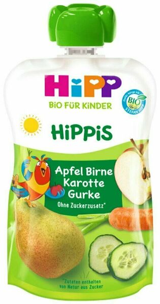 HiPP BIO Jablko-Hruška-Mrkev-Okurka 100 g porovnat ceny