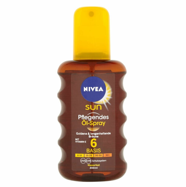 NIVEA Sun Olej na opalování ve spreji OF 6 200 ml porovnat ceny
