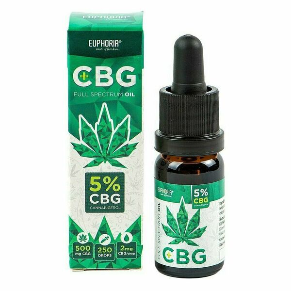 Euphoria CBG olej 5% 10ml porovnat ceny