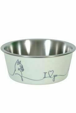 Miska Nerez Kočka Love Cat 400ml Béžová Zolux porovnat ceny