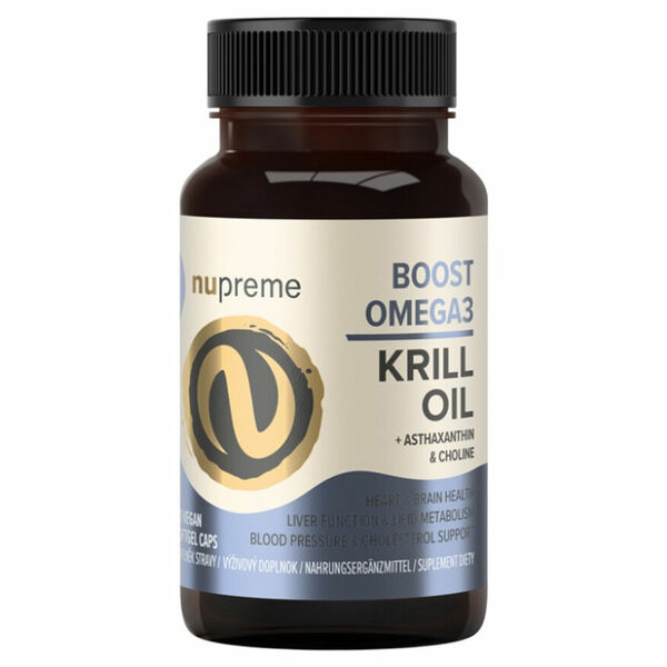 NUPREME Omega 3 Krillový olej 60 kapslí porovnání ceny