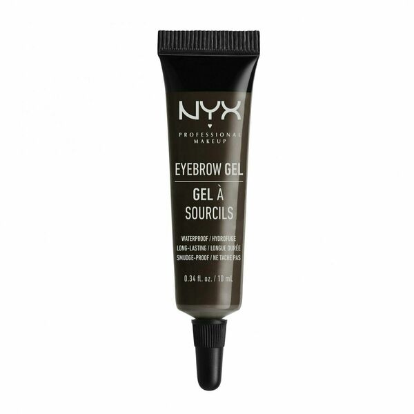 NYX Professional Makeup Eyebrow Gel voděodolný gel na obočí - odstín Black 10ml porovnat ceny