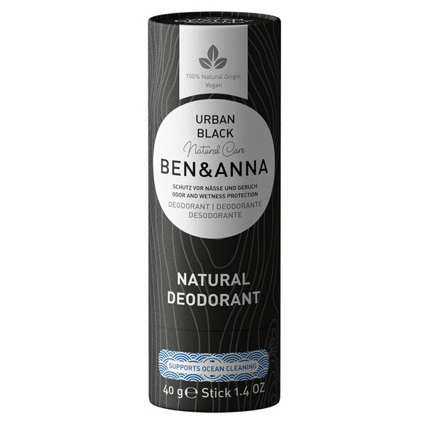 BEN & ANNA Tuhý deodorant BIO Urban Black 40 g porovnat ceny