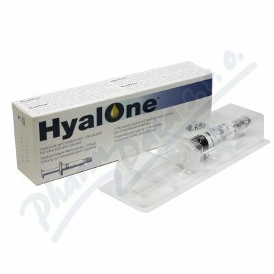 HYALONE VISKOLEASTICKÝ ROZTOK INTRAARTIKULÁRNÍ INJEKCE 60 MG/4 ML, HRAZENA 1 APL - II. jakost porovnání ceny
