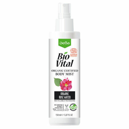 Biovital DeBa Tělová mlha s BIO růžovou vodou 150ml porovnat ceny