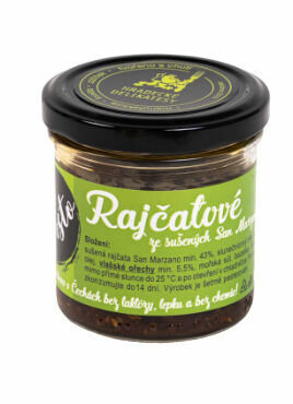 Hradecké delikatesy Pesto ze sušených rajčat San Marzano 100g porovnat ceny
