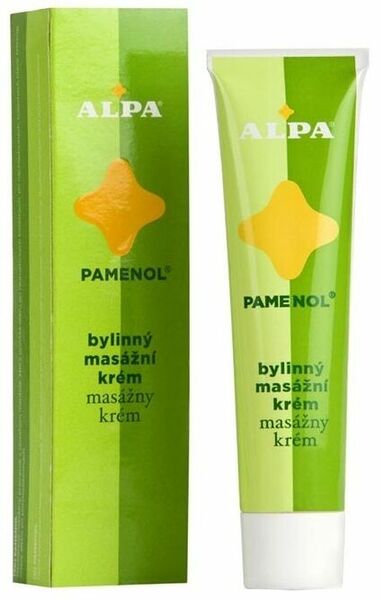 Alpa masážní krém Pamenol 40g porovnat ceny