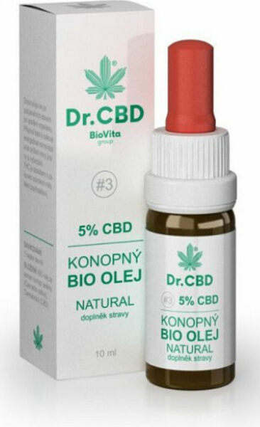 BioVita  Dr.CBD 5% CBD konopný olej 10 ml porovnat ceny