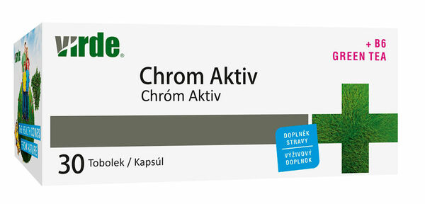 Virde Chrom Aktiv 30 tobolek porovnat ceny