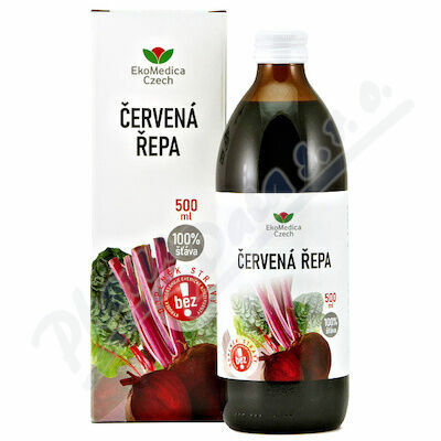 EkoMedica Červená řepa - 100% šťáva z červené řepy 500ml porovnat ceny