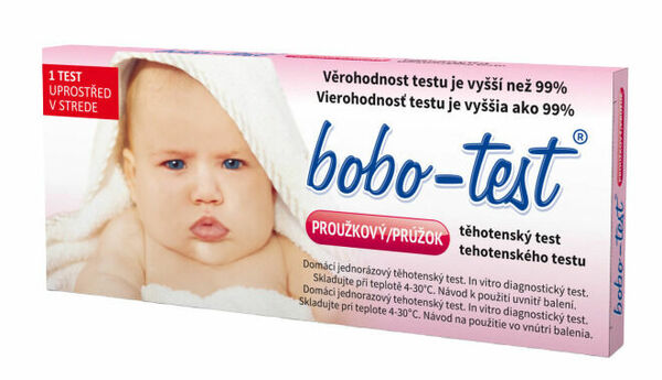 Biotter  BOBO-TEST těhotenský test proužkový 1ks porovnat ceny