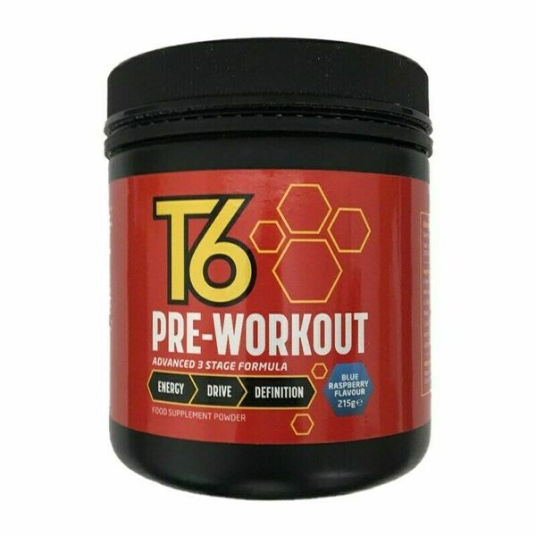 Adapt Nutrition  Adapt T6 PRE-WORKOUT modrá malina 215g porovnat ceny
