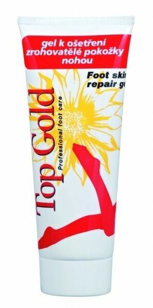 TOP GOLD Gel k ošetření zrohovatělé pokožky nohou 100ml porovnat ceny